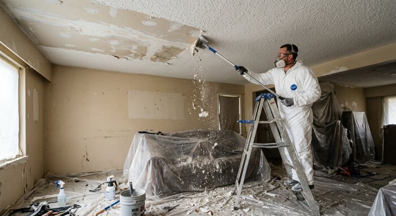 Ceiling Texture Removal in Waco, TX
