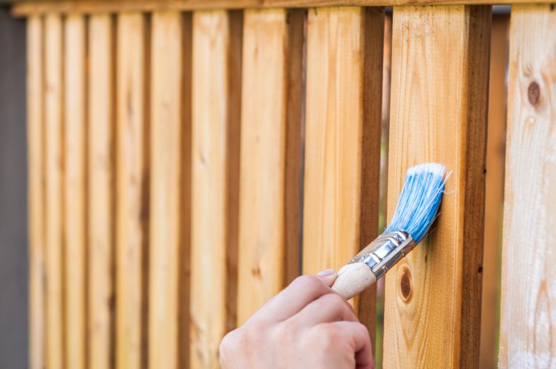 Deck Rail Staining in Waco, TX