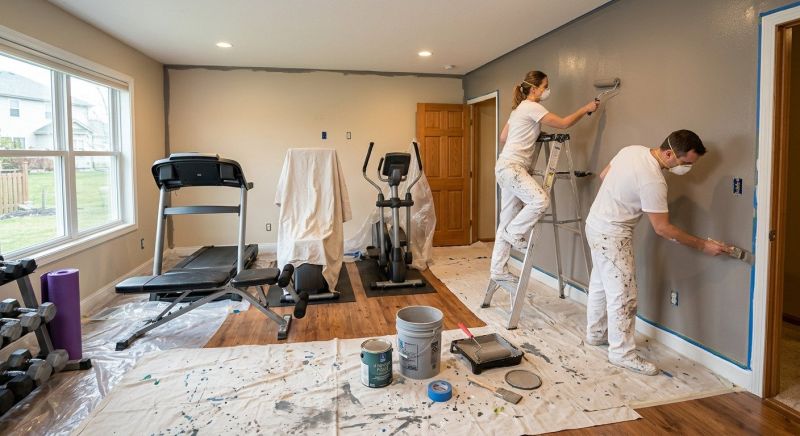 Exercise Room Painting in Waco, TX