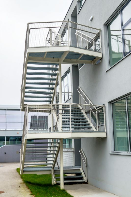 Exterior Staircase Painting in Waco, TX