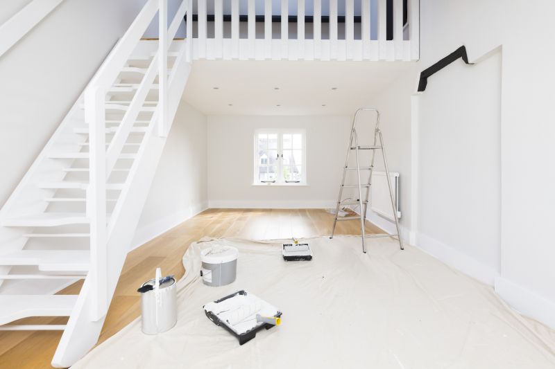 Indoor Staircase Painting in Wilmington, NC