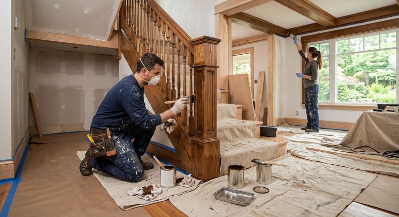 Interior Staining Service in Wilmington, NC