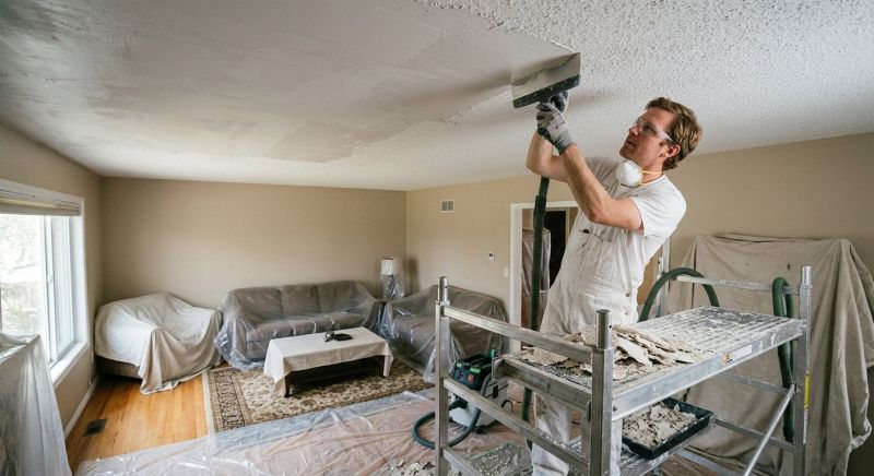Popcorn Ceiling Smoothing in Waco, TX