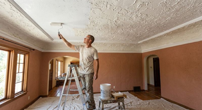 Stucco Ceiling Painting in Waco, TX