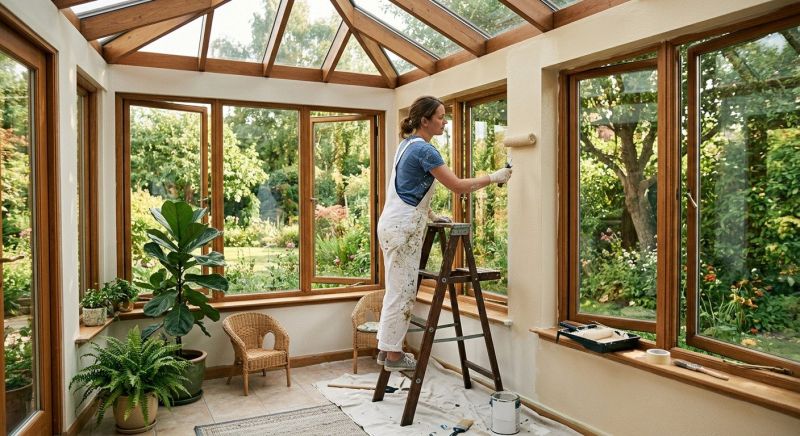 Sunroom Painting in Waco, TX