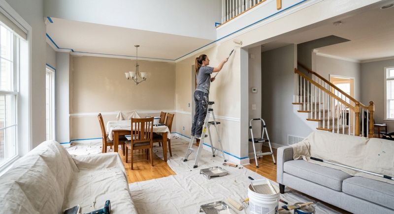 Townhouse Interior Painting in Waco, TX