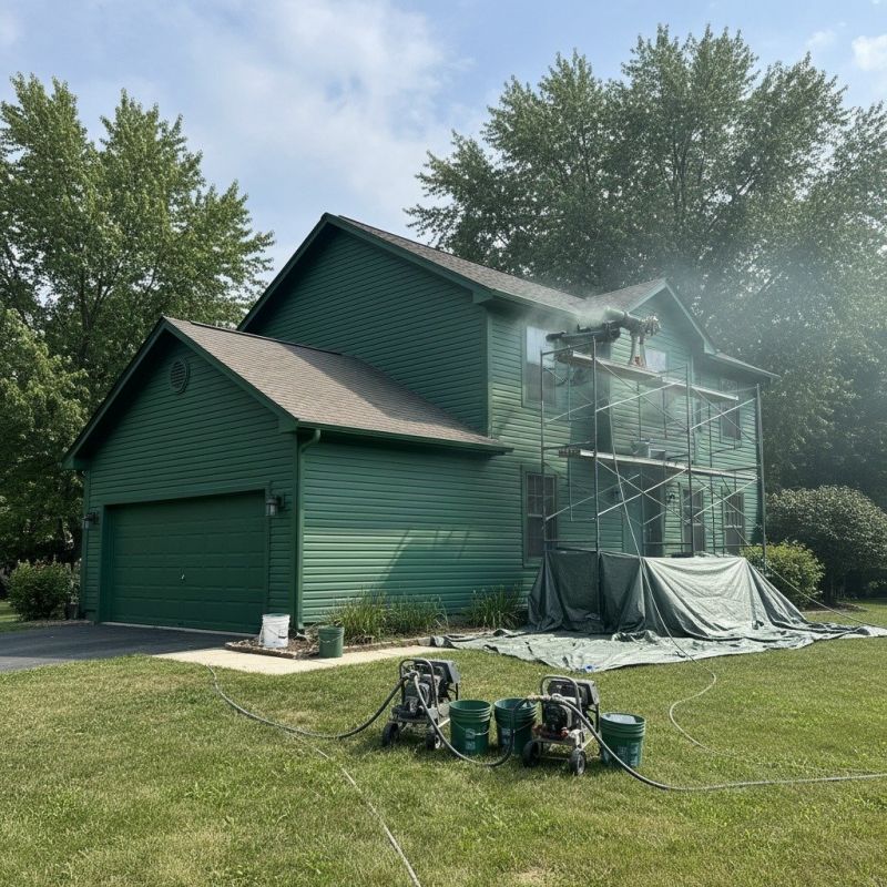 Vinyl Siding Painting in Fort Collins, CO