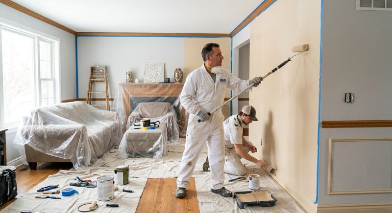 Basement Painting in Wilmington, NC
