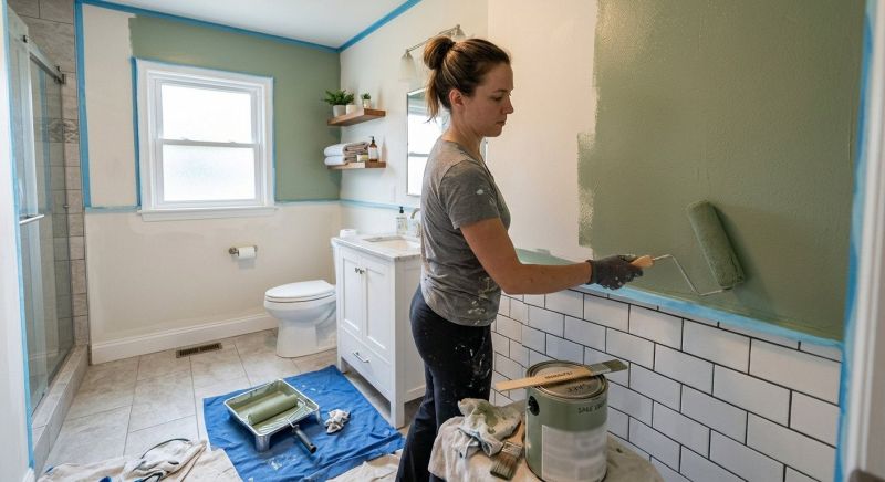 Bathroom Painting in Wilmington, NC
