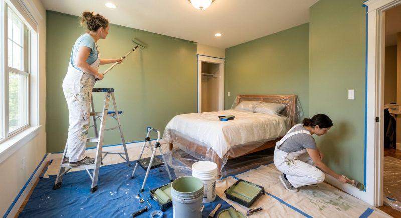 Bedroom Painting in Waco, TX