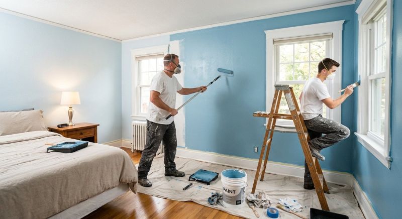 Bedroom Painting in Wilmington, NC