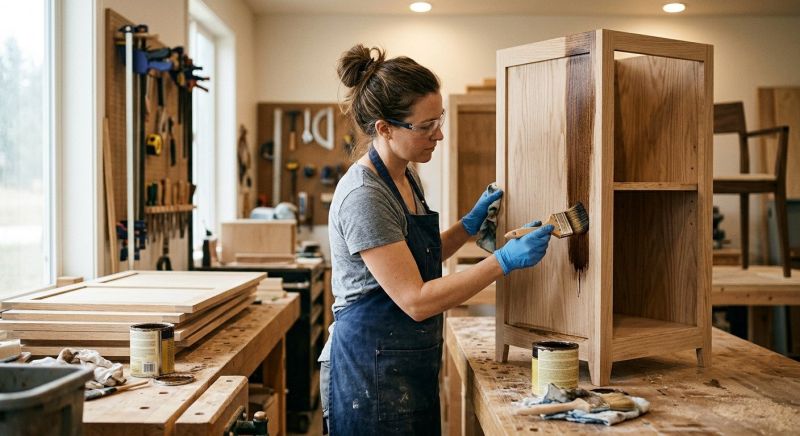 Cabinet Staining Service in Cincinnati, OH