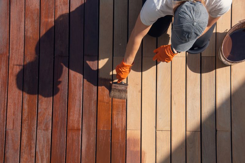 Cedar Deck Staining in Waco, TX
