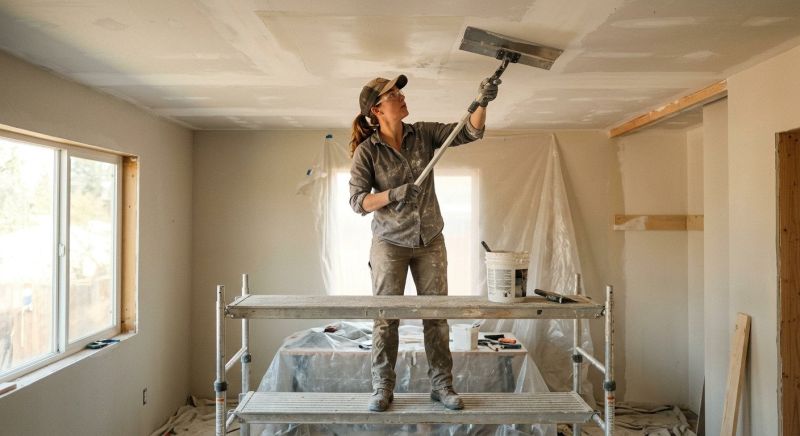 Ceiling Smoothing Service in Waco, TX