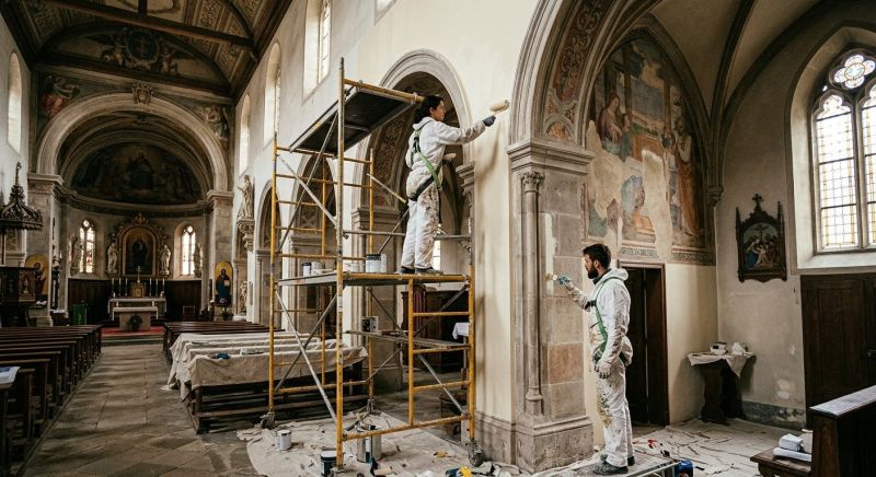Church Painting in Waco, TX