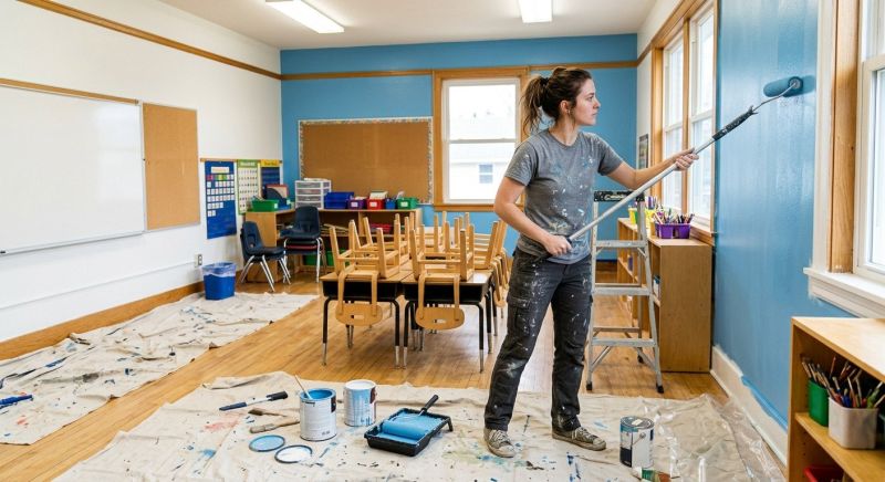 Classroom Painting in Arvada, CO