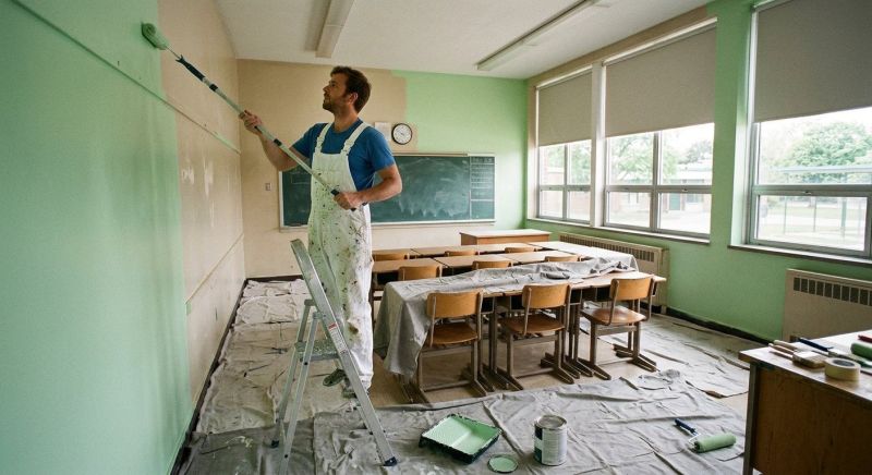 Classroom Painting in Longmont, CO