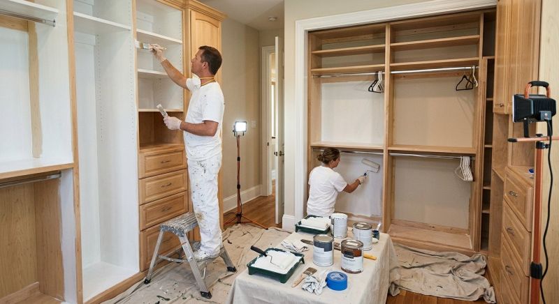 Closet Painting in Waco, TX