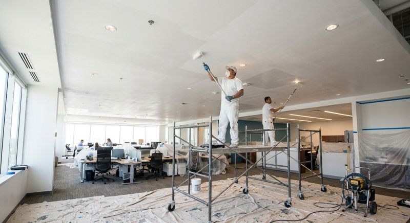 Commercial Ceiling Painting in Longmont, CO