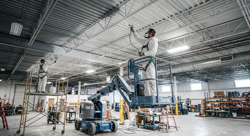 Commercial Ceiling Painting in Boulder, CO