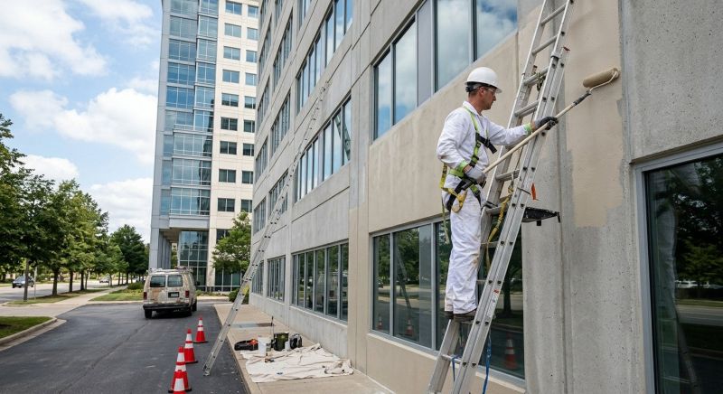 Commercial Concrete Painting in Fort Collins, CO