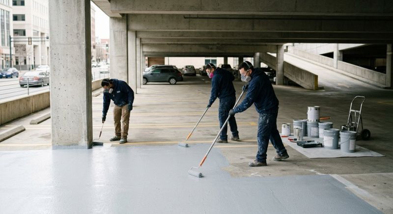 Commercial Concrete Painting in Fort Collins, CO