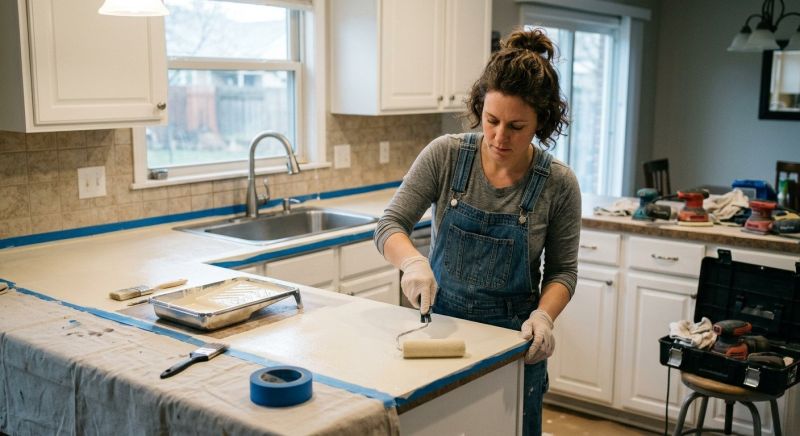 Countertop Painting in Waco, TX