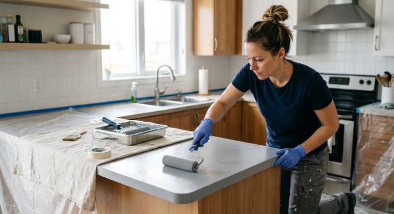 Countertop Painting in Waco, TX