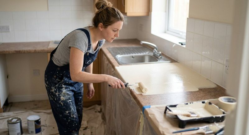 Countertop Painting in Waco, TX