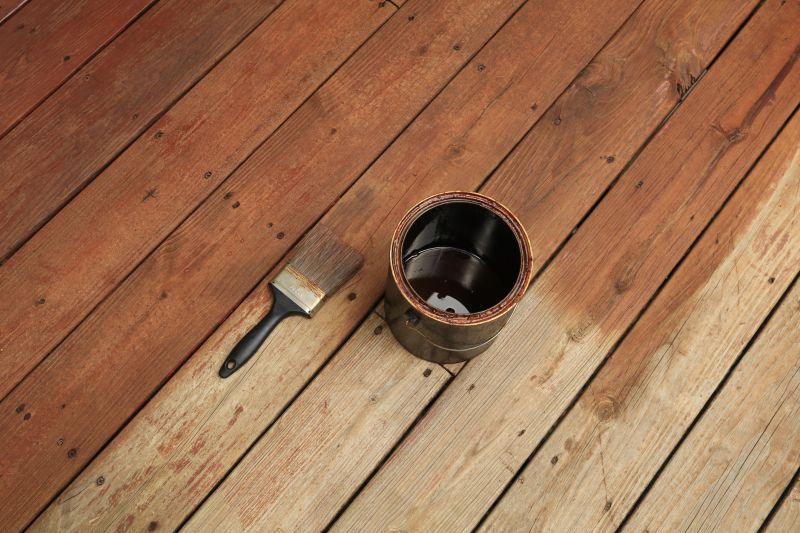 Deck Rail Staining in Waco, TX