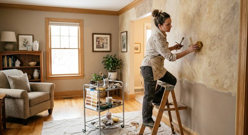 Decorative Interior Painting in Alpharetta, GA