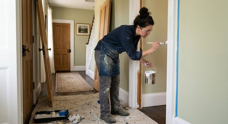 Door Frame Painting in Waco, TX