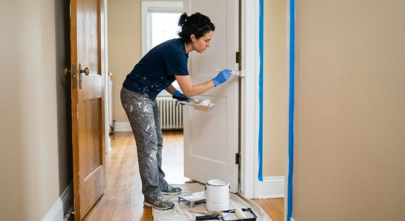 Door Jamb Painting in Waco, TX
