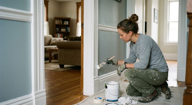 Door Molding Painting in Waco, TX