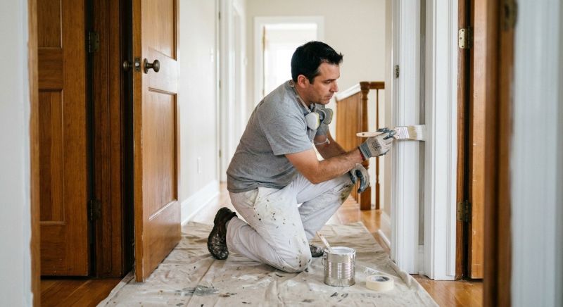 Door Molding Painting in Waco, TX