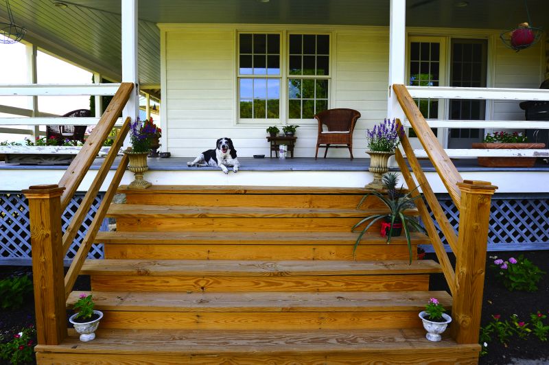 Exterior Staircase Painting in Boulder, CO
