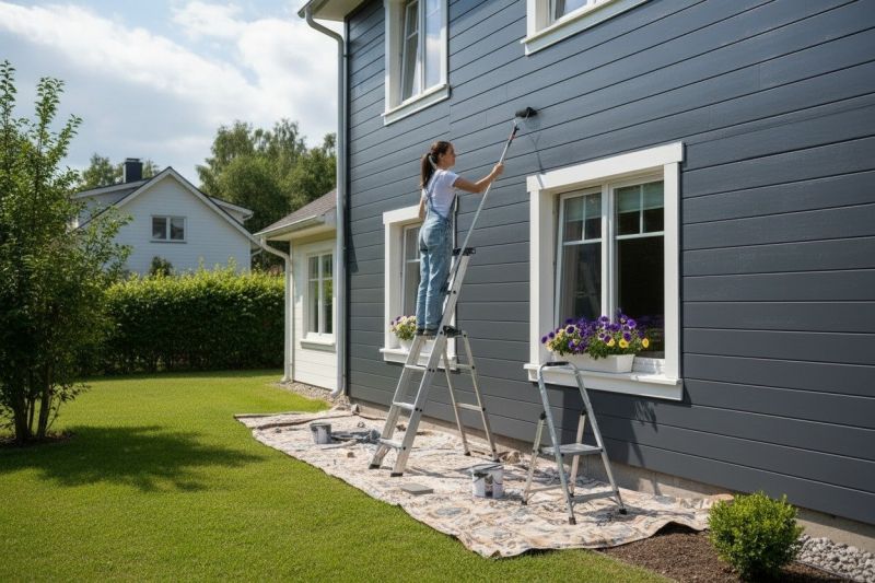 Exterior Whitewashing in Arvada, CO