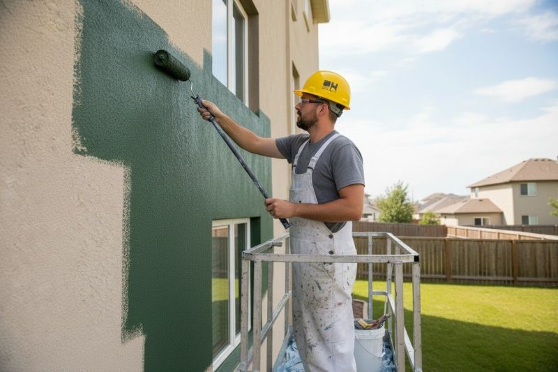 Fascia Painting in Arvada, CO