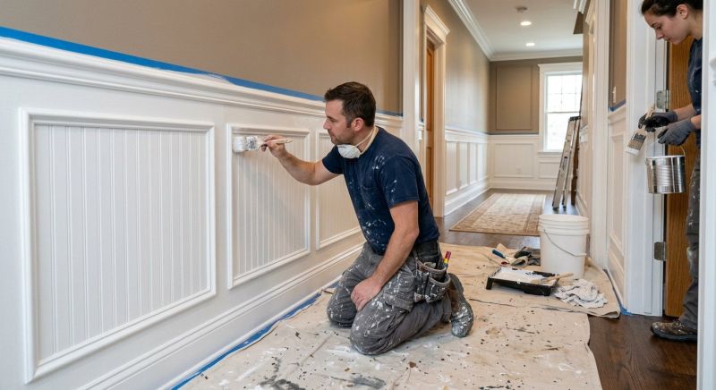 Hallway Painting in Wilmington, NC
