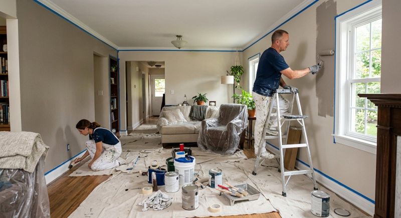 Home Interior Painting in Wilmington, NC