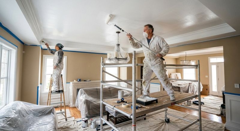House Ceiling Painting in Waco, TX