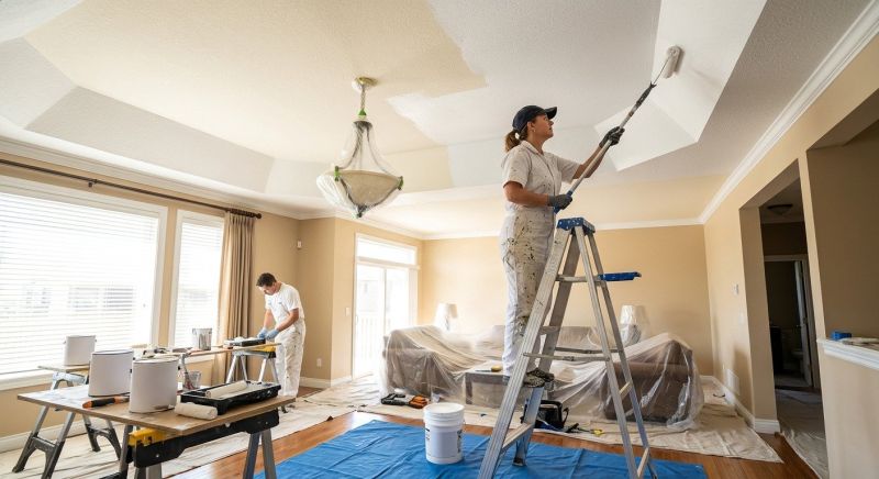 House Ceiling Painting in Waco, TX