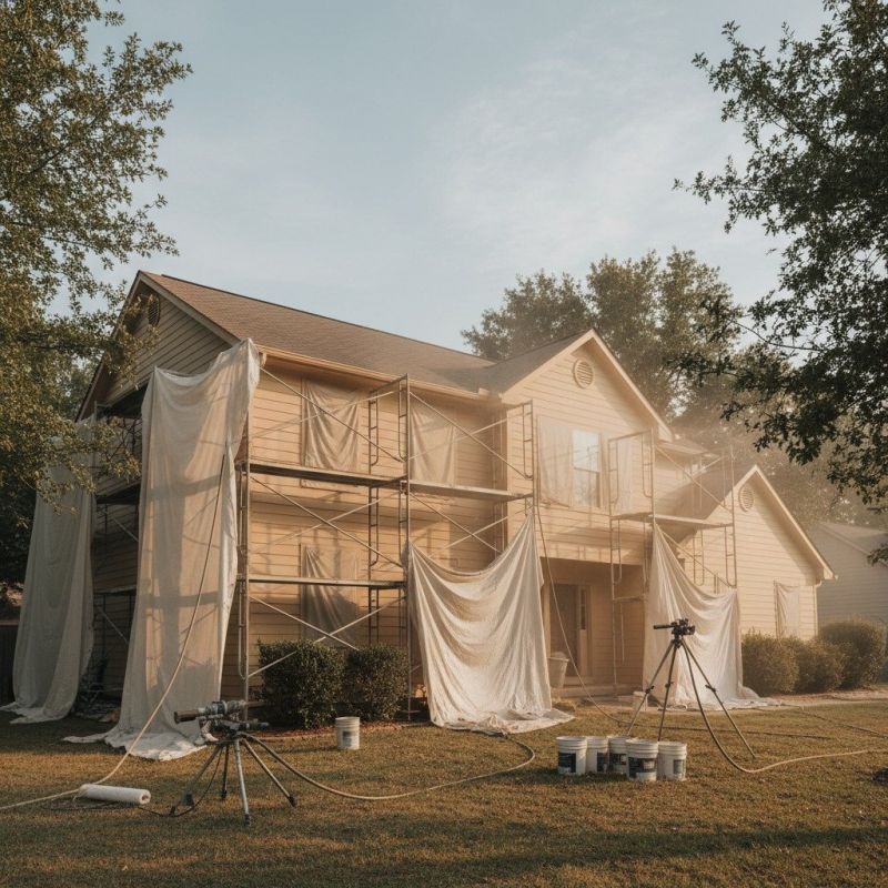 House Siding Painting in Waco, TX