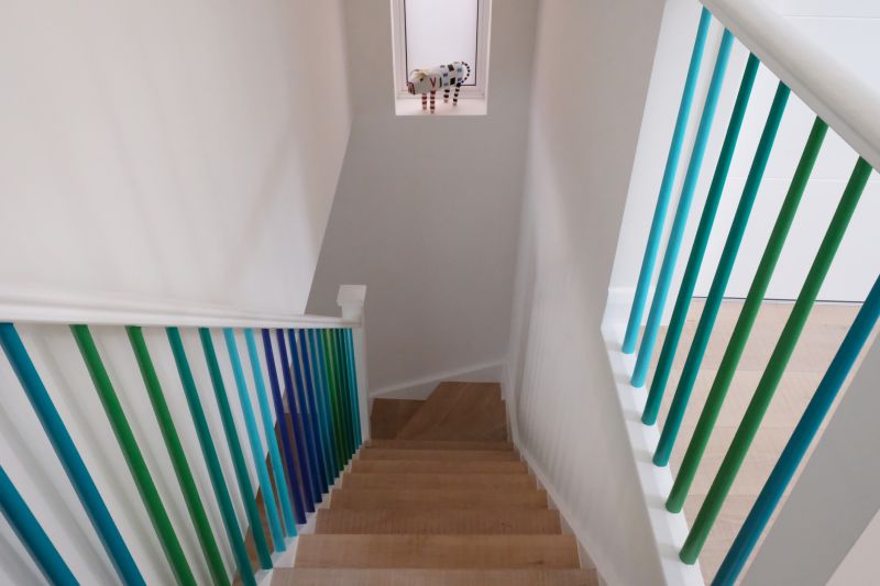 Indoor Staircase Painting in Wilmington, NC