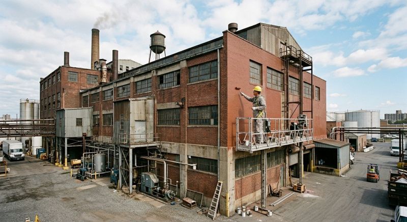 Industrial Building Painting in Waco, TX