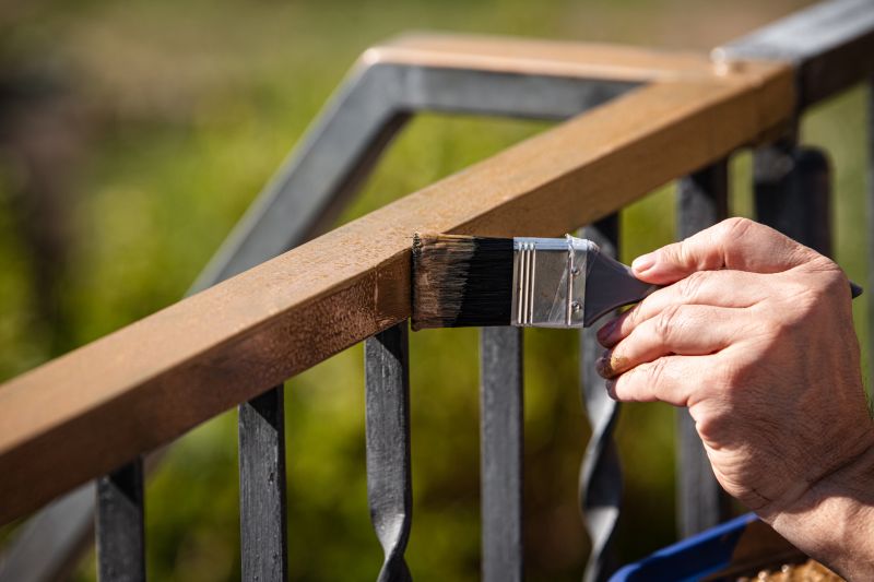 Interior Railing Painting in Wilmington, NC