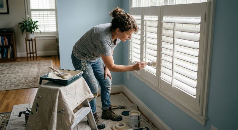 Interior Shutters Painting in Waco, TX