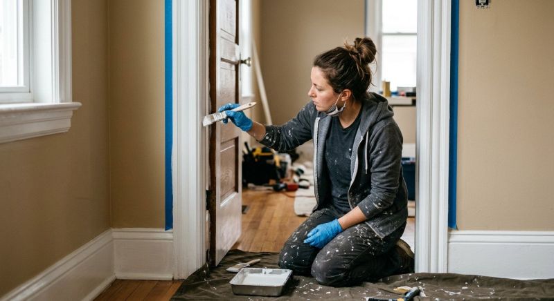 Interior Shutters Painting in Waco, TX