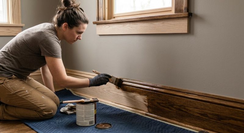Interior Staining Service in Wilmington, NC