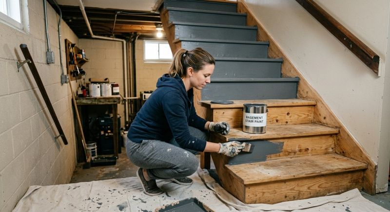 Interior Steps Painting in Wilmington, NC